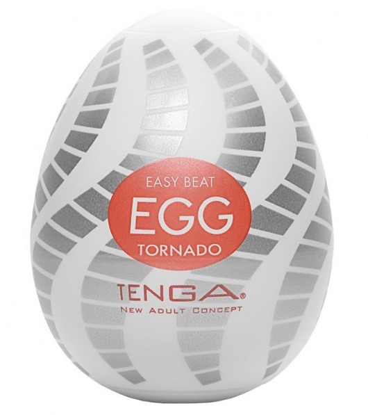 Мастурбатор-яйцо EGG Tornado - Tenga - в Улан-Удэ купить с доставкой