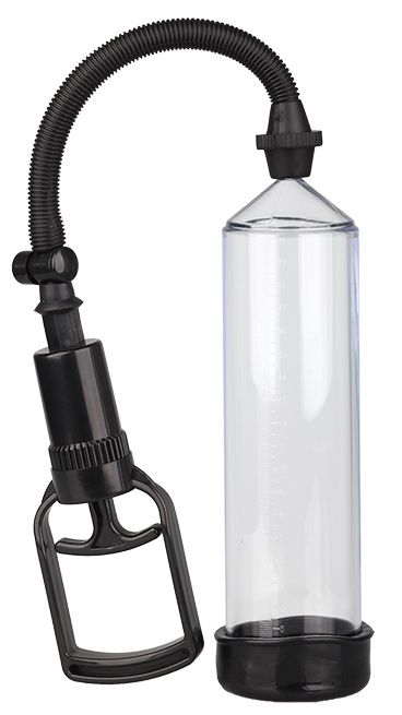 Прозрачная вакуумная помпа TRIGGER HANDLE PENIS PUMP - Dream Toys - в Улан-Удэ купить с доставкой