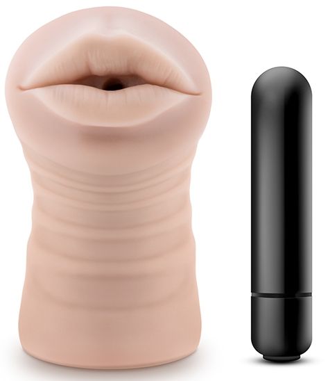 Телесный мастурбатор-ротик Skye - Blush Novelties - в Улан-Удэ купить с доставкой