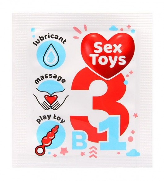 Гель-лубрикант на водной основе Sex Toys - 4 гр. - Биоритм - купить с доставкой в Улан-Удэ