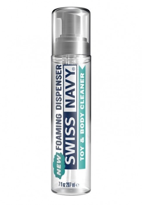 Очищающая пенка для игрушек и тела Swiss Navy Toy   Body Cleaner Foamer - 207 мл. - Swiss navy - купить с доставкой в Улан-Удэ