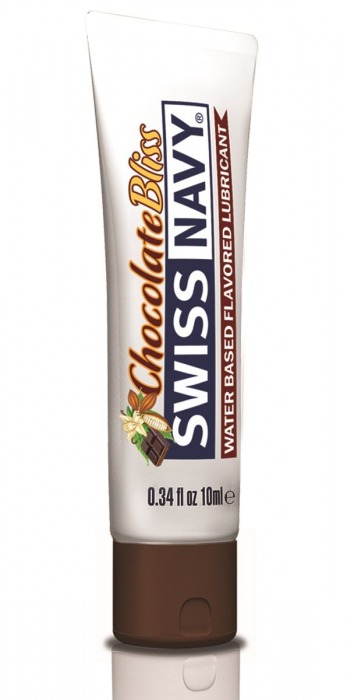 Лубрикант с ароматом шоколада Swiss Navy Chocolate Bliss Lube - 10 мл. - Swiss navy - купить с доставкой в Улан-Удэ