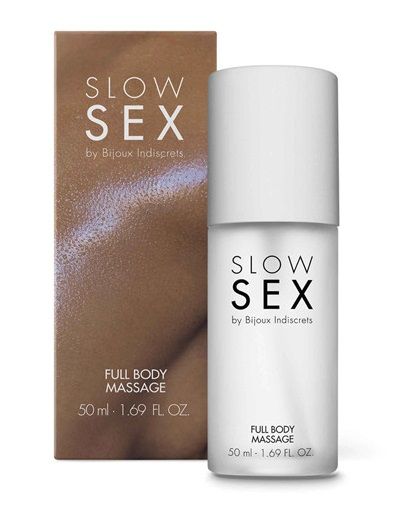 Массажный гель Slow Sex Full Body Massage - 50 мл. - Bijoux Indiscrets - купить с доставкой в Улан-Удэ