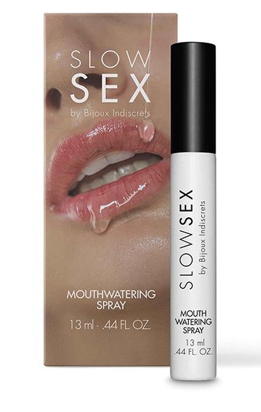 Спрей для усиления слюноотделения Slow Sex Mouthwatering Spray - 13 мл. - Bijoux Indiscrets - купить с доставкой в Улан-Удэ
