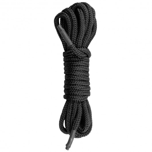 Черная веревка для бондажа Easytoys Bondage Rope - 5 м. - Easy toys - купить с доставкой в Улан-Удэ