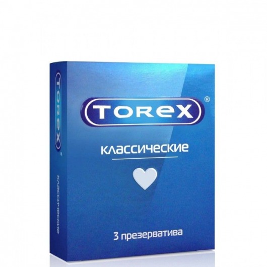 Гладкие презервативы Torex  Классические  - 3 шт. - Torex - купить с доставкой в Улан-Удэ