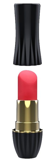 Клиторальный стимулятор-помада LIPSTICK - 9,3 см. - Dream Toys - купить с доставкой в Улан-Удэ
