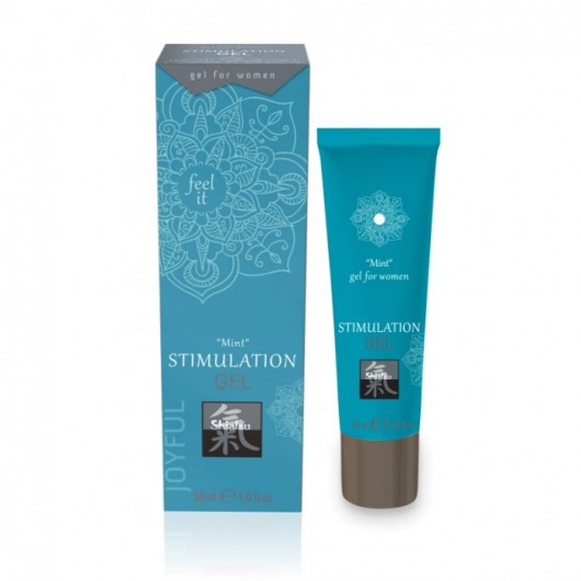 Возбуждающий интимный гель STIMULATION GEL Mint - 30 мл. - Shiatsu - купить с доставкой в Улан-Удэ