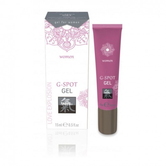 Возбуждающий интимный гель G-SPOT GEL - 15 мл. - Shiatsu - купить с доставкой в Улан-Удэ