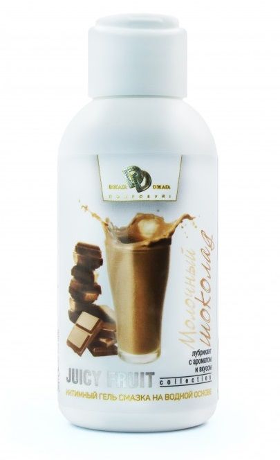 Интимный гель-смазка JUICY FRUIT с ароматом молочного шоколада - 100 мл. - БиоМед - купить с доставкой в Улан-Удэ