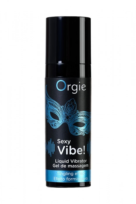 Гель для массажа ORGIE Sexy Vibe Liquid Vibrator с эффектом вибрации - 15 мл. - ORGIE - купить с доставкой в Улан-Удэ