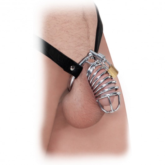Кольцо верности Extreme Chastity Belt с фиксацией головки - Pipedream - купить с доставкой в Улан-Удэ