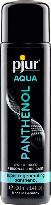 Лубрикант на водной основе с пантенолом pjur AQUA Panthenol - 100 мл. - Pjur - купить с доставкой в Улан-Удэ