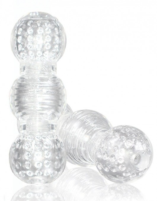 Прозрачный фигурный мастурбатор Master Stroker - Blush Novelties - в Улан-Удэ купить с доставкой