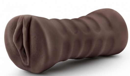 Коричневый мастурбатор-вагина Hot Chocolate Brianna - Blush Novelties - в Улан-Удэ купить с доставкой