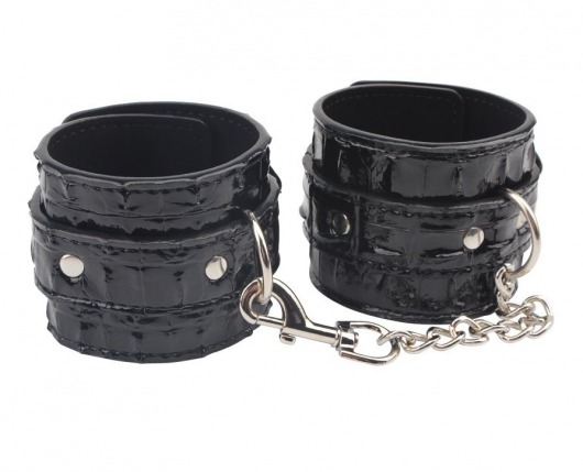 Черные наручники Surrender Wrist Restraints - Chisa - купить с доставкой в Улан-Удэ
