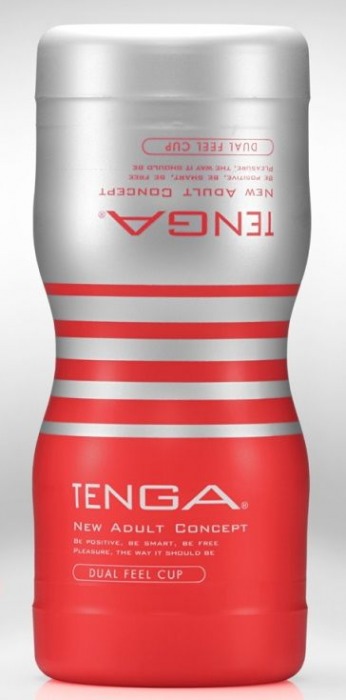Мастурбатор TENGA Dual Sensation Cup - Tenga - в Улан-Удэ купить с доставкой