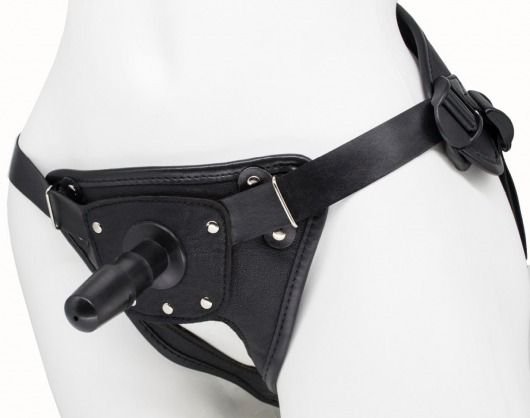 Черный пояс для насадок BEST CLASS STRAP - LOVETOY (А-Полимер) - купить с доставкой в Улан-Удэ