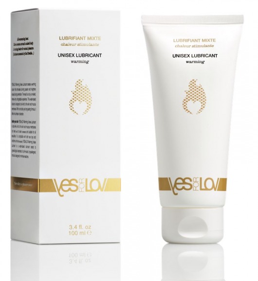 Лубрикант на водной основе с согревающим эффектом Warming Unisex Lubricant - 100 мл. - YESforLOV - купить с доставкой в Улан-Удэ
