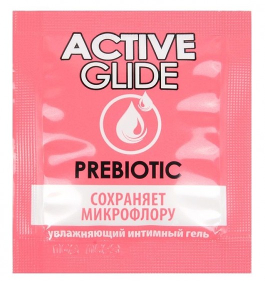 Лубрикант на водной основе Active Glide с пребиотиком - 3 гр. - Биоритм - купить с доставкой в Улан-Удэ