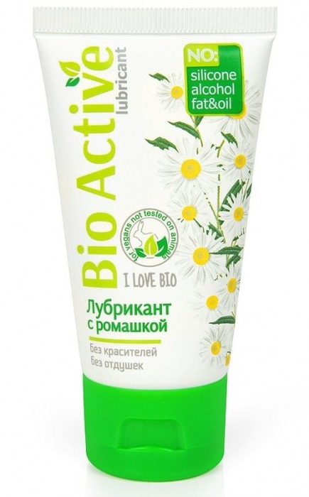 Гель-лубрикант на водной основе Bio Active - 50 гр. - Биоритм - купить с доставкой в Улан-Удэ