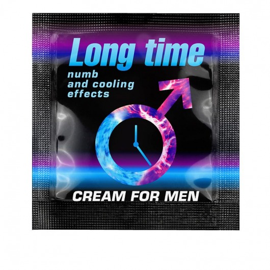 Крем для мужчин Long Time - 1,5 гр. - Биоритм - купить с доставкой в Улан-Удэ