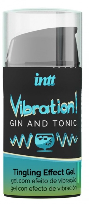 Жидкий интимный гель с эффектом вибрации Vibration! Gin   Tonic - 15 мл. - INTT - купить с доставкой в Улан-Удэ