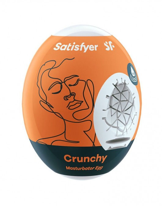 Мастурбатор-яйцо Satisfyer Crunchy Mini Masturbator - Satisfyer - в Улан-Удэ купить с доставкой