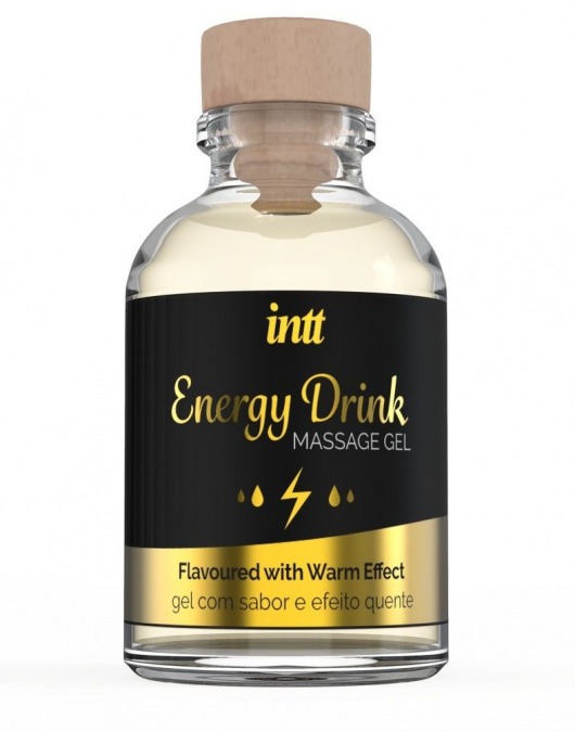 Массажный гель с согревающим эффектом Energy Drink - 30 мл. - INTT - купить с доставкой в Улан-Удэ