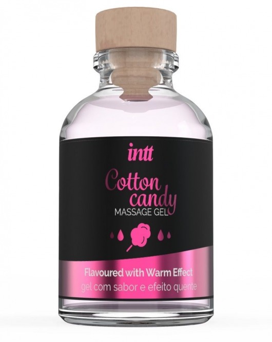 Массажный гель с согревающим эффектом Cotton Candy - 30 мл. - INTT - купить с доставкой в Улан-Удэ