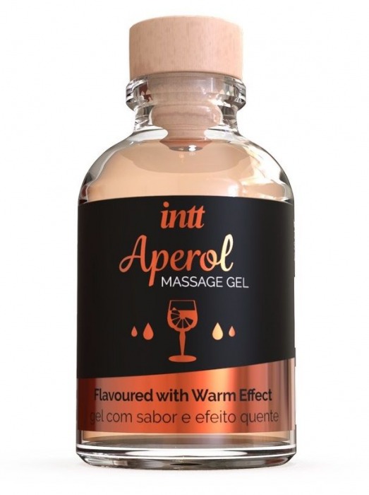 Массажный гель с согревающим эффектом Aperol - 30 мл. - INTT - купить с доставкой в Улан-Удэ