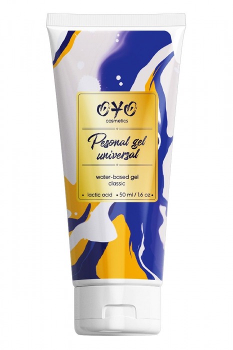 Интимная смазка на водной основе OYO Personal Gel Universal - 50 мл. - OYO - купить с доставкой в Улан-Удэ