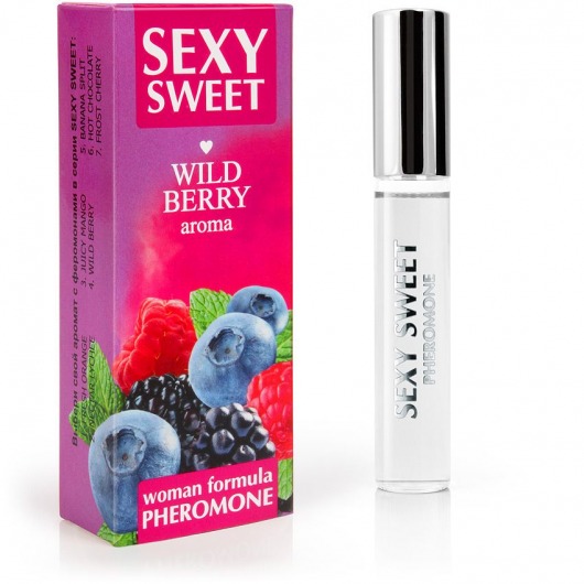 Парфюм для тела с феромонами Sexy Sweet с ароматом лесных ягод - 10 мл. -  - Магазин феромонов в Улан-Удэ