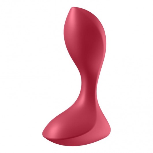 Красный вибромассажёр простаты Satisfyer Backdoor Lover - 14 см. - Satisfyer - в Улан-Удэ купить с доставкой