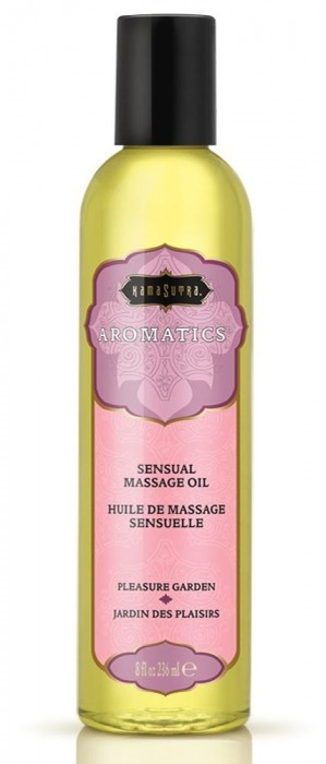 Массажное масло с цветочным ароматом Pleasure Garden - 236 мл. - Kama Sutra - купить с доставкой в Улан-Удэ