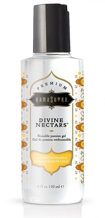 Гель-лубрикант на водной основе Divine Nectars Vanilla с ароматом ванили - 150 мл. - Kama Sutra - купить с доставкой в Улан-Удэ