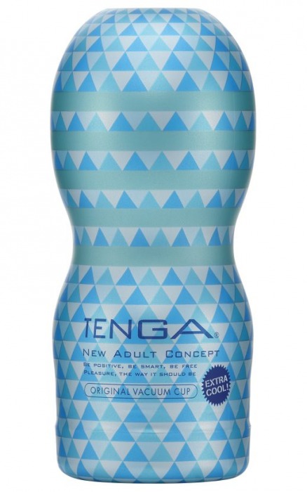 Мастурбатор с охлаждающей смазкой TENGA Original Vacuum Cup Extra Cool - Tenga - в Улан-Удэ купить с доставкой