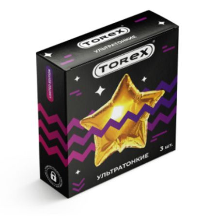 Презервативы Torex Party  Ультратонкие  - 3 шт. - Torex - купить с доставкой в Улан-Удэ