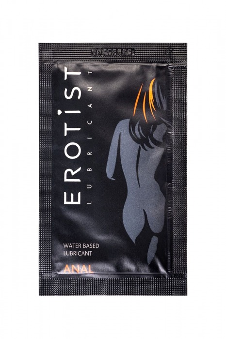 Пробник лубриканта на водной основе Erotist Anal - 4 мл. - Erotist Lubricants - купить с доставкой в Улан-Удэ