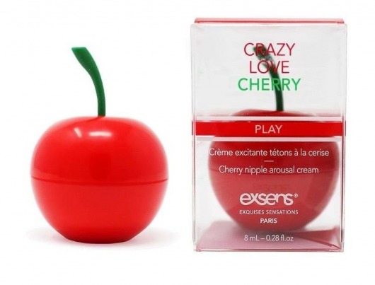 Крем для стимуляции сосков Crazy Love Cherry - 8 мл. - Exsens - купить с доставкой в Улан-Удэ