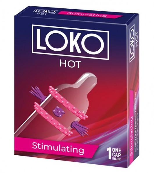 Стимулирующая насадка на пенис LOKO HOT с возбуждающим эффектом - Sitabella - в Улан-Удэ купить с доставкой