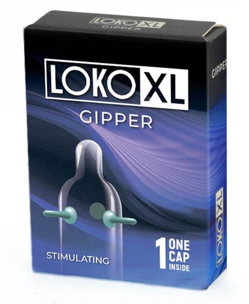 Стимулирующая насадка на пенис LOKO XL GIPPER - Sitabella - в Улан-Удэ купить с доставкой