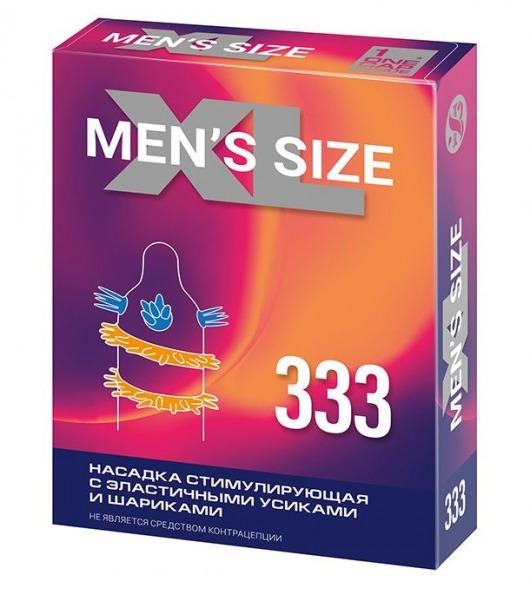 Стимулирующая насадка на пенис MEN SIZE 333 - Sitabella - в Улан-Удэ купить с доставкой