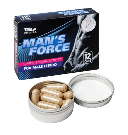 Пищевой концентрат для мужчин MANS FORCE  - 12 капсул - Sitabella - купить с доставкой в Улан-Удэ