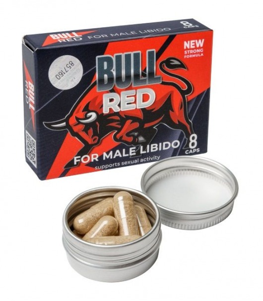 Пищевой концентрат для мужчин BULL RED - 8 капсул - Sitabella - купить с доставкой в Улан-Удэ