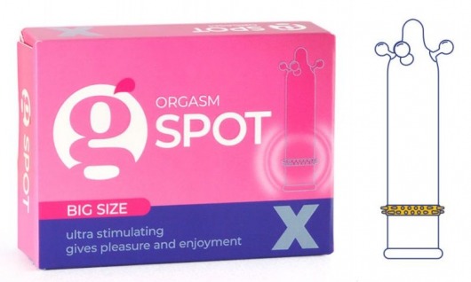 Стимулирующая насадка G-Spot X Big size - Sitabella - купить с доставкой в Улан-Удэ