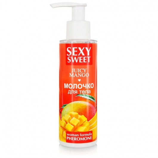 Молочко для тела с феромонами и ароматом манго Sexy Sweet Juicy Mango - 150 гр. -  - Магазин феромонов в Улан-Удэ