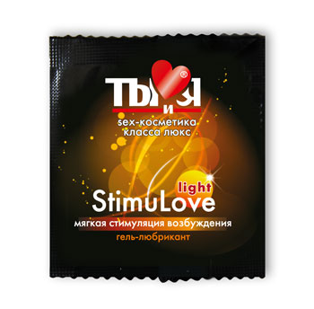 Разогревающий гель-лубрикант Stimulove Light в одноразовой упаковке - 4 гр. - Биоритм - купить с доставкой в Улан-Удэ