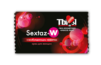 Возбуждающий крем для женщин Sextaz-W в одноразовой упаковке - 1,5 гр. - Биоритм - купить с доставкой в Улан-Удэ
