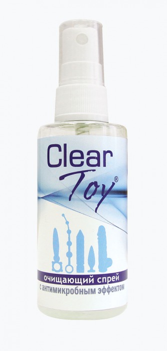 Очищающий спрей Clear Toy с антимикробным эффектом - 100 мл. - Биоритм - купить с доставкой в Улан-Удэ
